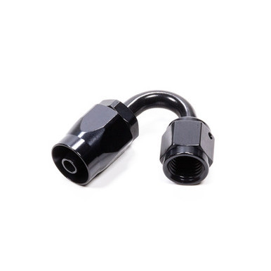 FRAGOLA #4 X 150 POWER FLOW HOSE END  BLACK FRG115004-BL