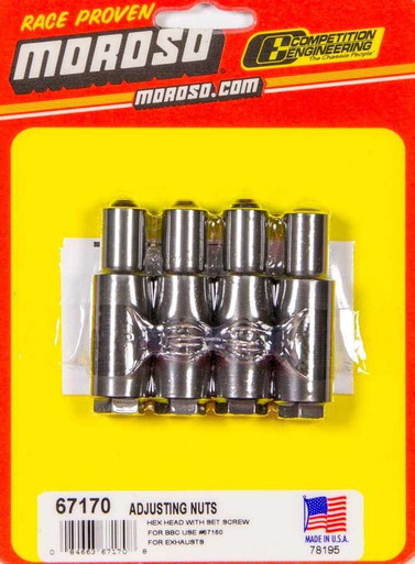 MOROSO 7/16in. Rckr Studs Adj. Nut (4 Pack) MOR67170
