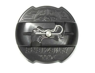 MEZIERE 16lb. Safecap Radiator Cap - Black Anodized MEZWCC301