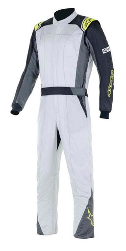 Suit Atom Silver Flu/Yel X-Large ALP3352822-1950-60