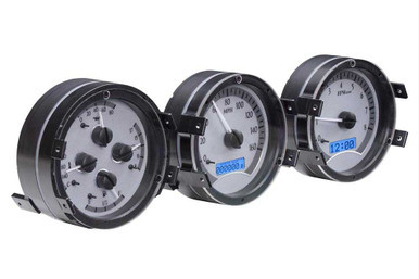 DAKOTA DIGITAL VHX SERIES DIRECT-FIT ANALOG GAUGE SYSTEMS FOR 1968-1969 442, CUTLASS, F85 DDGVHX-68O-CUT-S-B