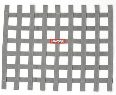 RACEQUIP RIBBON WINDOW NET PLATINUM NON-SFI 18 X 24 RQP721065