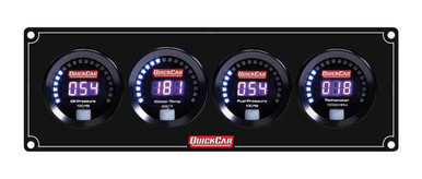 QUICKCAR RACING PRODUCTS DIGITAL 3-1 GAUGE PANEL OP/WT/FP100 QRP67-3048