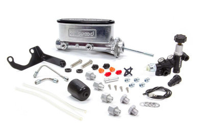 WILWOOD Alum Tandem M/C Kit w/ Brkt & Prop Valve 15/16 WIL261-13626-P