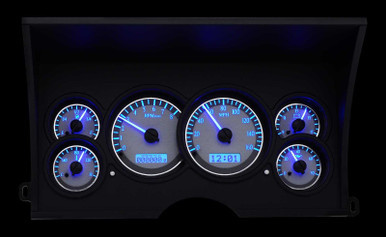 DAKOTA DIGITAL VHX SERIES DIRECT-FIT ANALOG GAUGE SYSTEMS DDGVHX-88C-PU-S-B