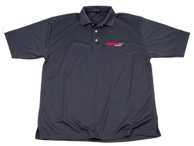 COMP CAMS Gray COMP Cams Dri Mesh Med Polo Shirt COMC1016-M