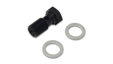 VIBRANT PERFORMANCE FITTING  BANJO BOLT  MAL E 12MM X 1.0 BOLT  20MM VIB11455