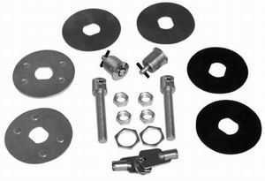 RACING POWER CO-PACKAGED Universal Hood Lock Set RPCR4062