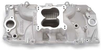 EDELBROCK BBC Performer RPM 2-O Q-Jet Manifold - 396-502 EDE7164