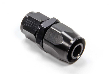 FRAGOLA Hose Fitting  #10 Str. to #12 Hose Black FRG220111-BL