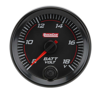 QUICKCAR RACING PRODUCTS REDLINE GAUGE VOLTMETER  QRP69-007