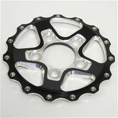 WELD RACING Aluma Star 2.0 5x 4.75 Rear Center Black WELP613B-88B