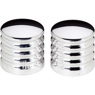 BILLET SPECIALTIES Ribbed Style Wiper Post Covers For Post BSP248815