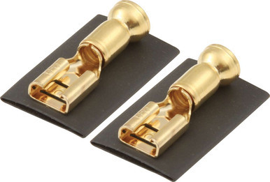 QUICKCAR RACING PRODUCTS FEMALE QUICK SLIDE- PAIR  WITH HEAT SHRINK