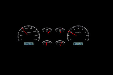 DAKOTA DIGITAL VHX SERIES DIRECT-FIT ANALOG GAUGE SYSTEMS FOR 1978-1983 EL CAMINO, MALIBU DDGVHX-78C-MAL-K-W