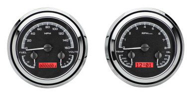 DAKOTA DIGITAL VHX SERIES DIRECT-FIT ANALOG GAUGE SYSTEMS DDGVHX-47C-PU-K-R