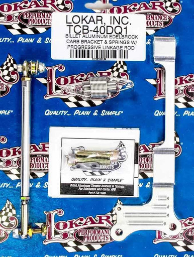 LOKAR Edelbrock Carb Bracket And Springs LOKTCB-40DQ1