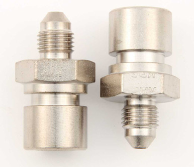XRP-XTREME RACING PROD. 3/8-24 to #3 Stl Female to Male Adapter (Pr) XRP402603