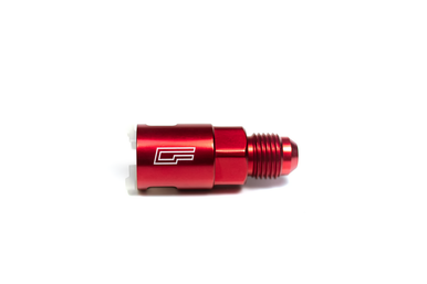 COLOR FITTINGS EFI CONNECTOR AN6 TO 5/16" QUICK CONNECT  - RED COFEFI-06-516-000-RD