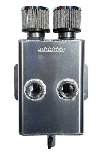 MOROSO Breather Tank w/2 16an ORB Inlets w/2 Breathers MOR85391