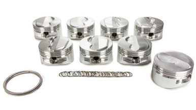 JE PISTONS SBC DOMED PISTON SET 4.155 BORE +3CC
