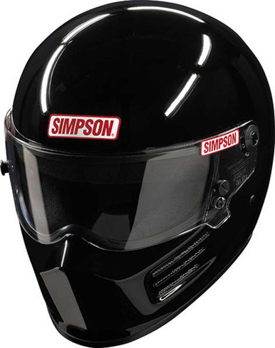 SIMPSON SAFETY Helmet Bandit X-Large Gloss Black SA2020 SIM7200042