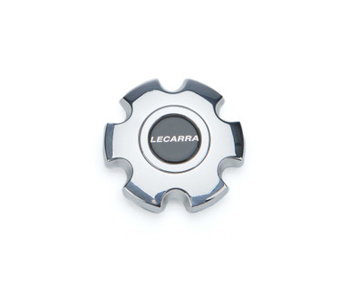 Billet Horn Button Polished Lecarra Logo LEC3641