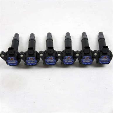Granatelli 11-14 Ford F-150 3.5L EcoBoost 60KV Pro Series Ignition Coils (Set of 6) - 26-0520CP