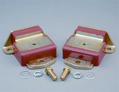 PROTHANE 63-72 GM Truck Engine Mounts Red PTN7-509