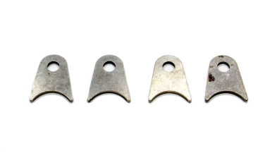 4130 Moly Chassis Tab - Flat - 3/8 Hole (4pk) MEZCT10512C