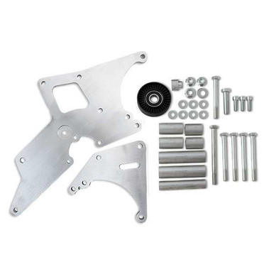 Top Street Performance Top Street Performance Relocation Bracket; Aluminum Alt./P. S.; LS1; LS2 Car Applications; Machined TSP81201