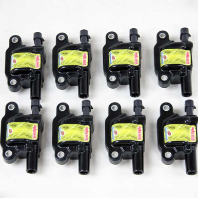 Granatelli 05-13 GM LS1/LS2/LS3/LS4/LS5/LS6/LS7/LS9 Street Fighter Coil Packs - Black (Set of 8) - 28-0512-CP