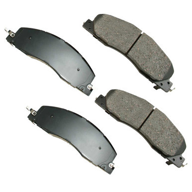 AKEBONO BRAKE CORPORATION ProACT Ultra-Premium Bra ke Pads - Front AKEACT1399