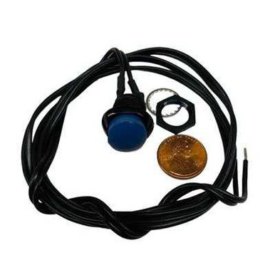 DRAG RACE SOLUTIONS MINI MOMENTARY PUSH-BUTTON SWITCHES  DRR3109-3BLU
