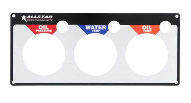 ALLSTAR PERFORMANCE Repl 3 Gauge Panel OP/WT/OT ALL80126