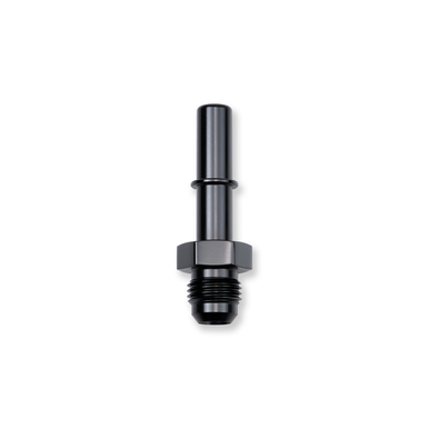 COLOR FITTINGS -8AN FLARE TO 3/8" QUICK CONNECT ADAPTER  - BLACK COFF2B-08-038-000-BL