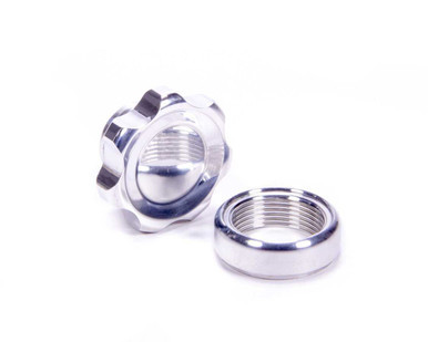 ALLSTAR PERFORMANCE Filler Cap Polished with Weld-In Alum Bung Small ALL36166
