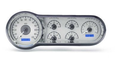DAKOTA DIGITAL VHX SERIES DIRECT-FIT ANALOG GAUGE SYSTEMS FOR 1953-1954 BEL AIR, ONE-FIFTY SERIES, TWO-TEN SERIES DDGVHX-53C-S-B