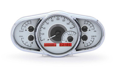 DAKOTA DIGITAL VHX SERIES MULTI-LEVEL ELLIPTICAL ANALOG GAUGE KITS DDGVHX-1016-S-R