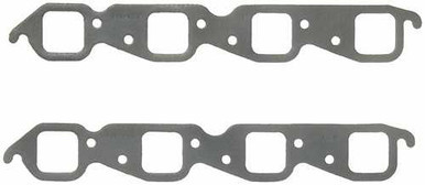 FEL-PRO BB Chevy Exhaust Gaskets SQUARE PORTS FEL1410