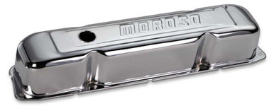 Chrome B/E Valve Covers BBM Tall w/Baffle MOR68181