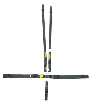 SCHROTH RACING 5pt Harness System SFI LatchLink Black HANS SRBSR71750H