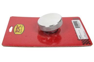 RACING POWER CO-PACKAGED Polished Aluminum Radiator Cap Plain RPCR5010