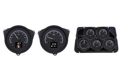 DAKOTA DIGITAL HDX DIRECT-FIT ANALOG GAUGE SYSTEMS FOR 1968-1977 CORVETTE DDGHDX-68C-VET-K