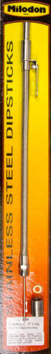 MILODON S/S OIL DIPSTICK - UNIV. W/WELD-IN BUNG