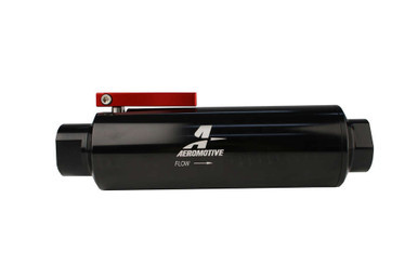 AEROMOTIVE Fuel Filter w/Shut-Off -12an AFS12332