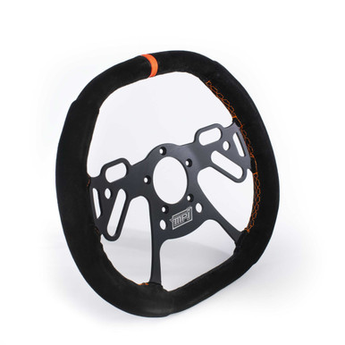 Steering Wheel Drag Race 13in Square Frame Black MPIMPI-DRG2-13-SQD