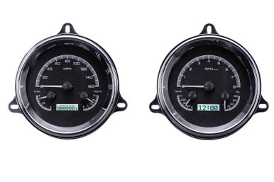 DAKOTA DIGITAL VHX SERIES DIRECT-FIT ANALOG GAUGE SYSTEMS FOR 1954 TRUCK DDGVHX-54C-PU-K-W