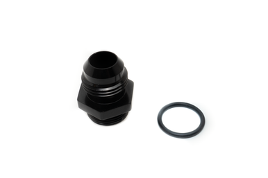 COLOR FITTINGS 8AN TO 8AN ORB FITTING  - BLACK COFF2S-08-008-000-BL