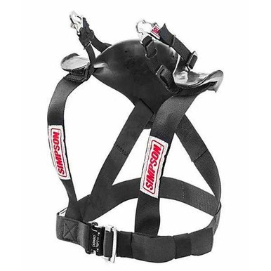 SIMPSON SAFETY Hybrid Sport Large w/ Sliding Tether - SFI SIMHSLRG11SAS